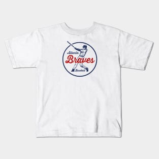 Vintage Braves Kids T-Shirt